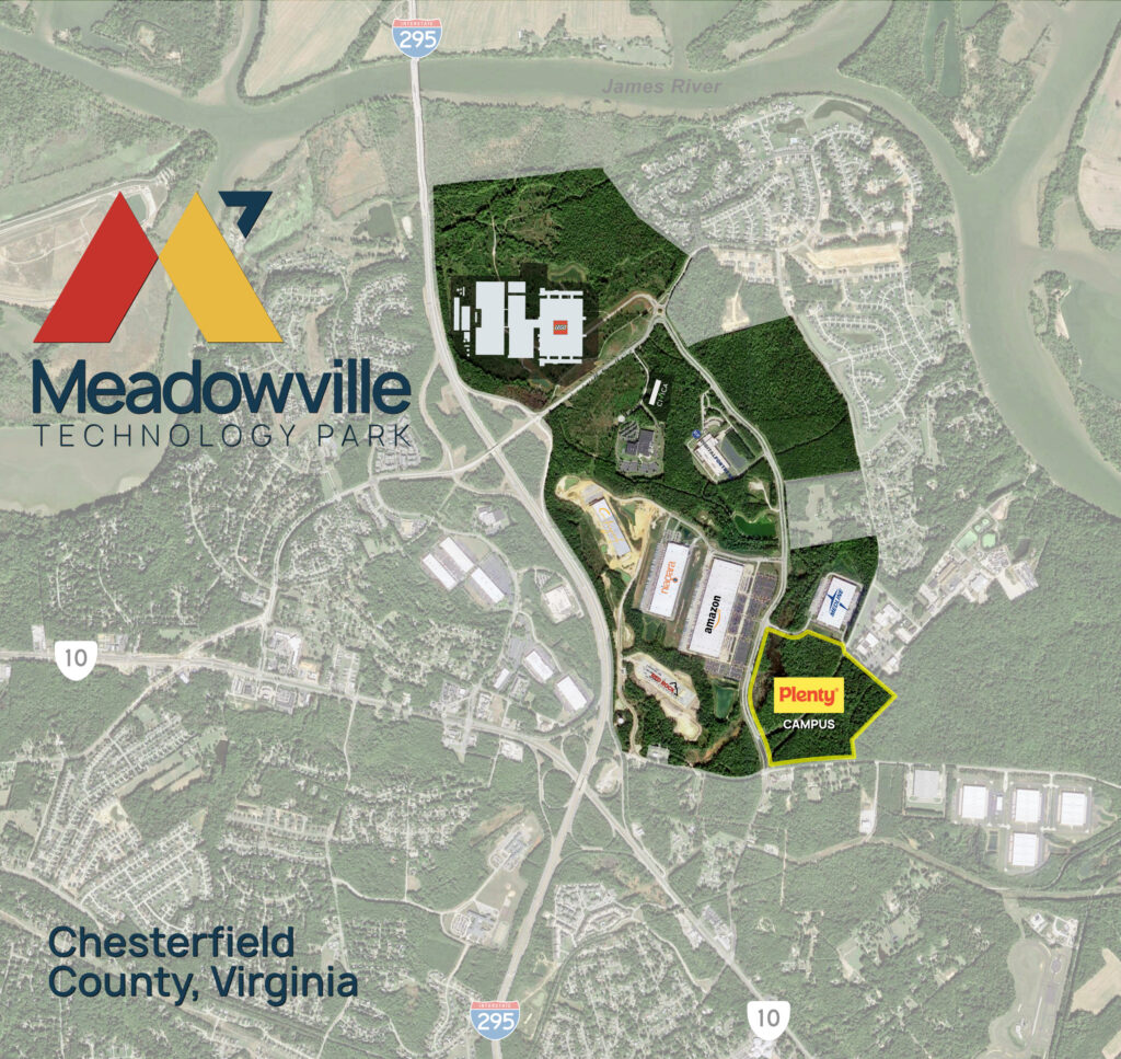 Meadowville Aerial With Plenty Site